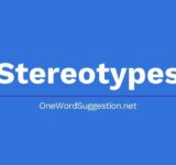 One Word Suggestion Podcast: Stereotype