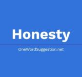 One Word Suggestion Podcast: Honesty