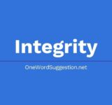 One Word Suggestion Podcast: Integrity