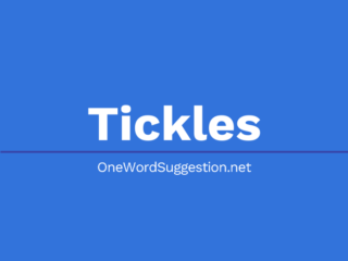 One Word Suggestion Podcast: Tickles
